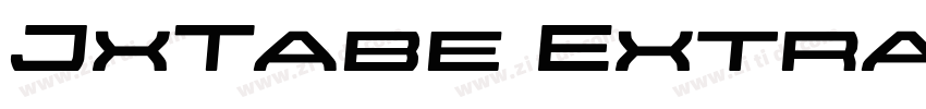 JxTabe ExtraBoldExp字体转换 JxTabe ExtraBoldExp字体转换